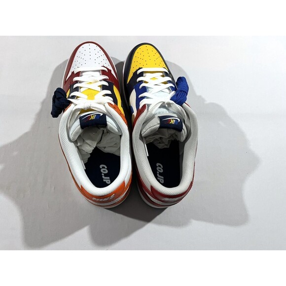 Men's Sz 12 Nike Dunk Low CO.JP QS What The Multicolor Sneakers IB2051 400 NIB - Picture 8 of 10